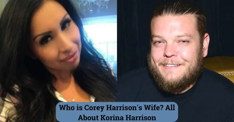 Korina Harrison - Corey Harrison's Wife